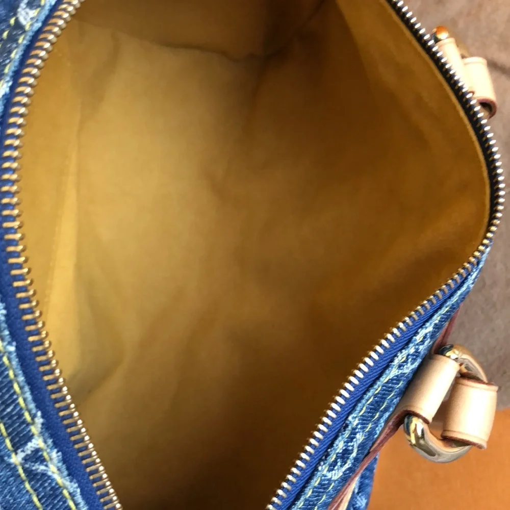 🌸🌸 STUNNING 🌸🌸 Louis Vuitton Denim Neo Speedy - Picture 13 of 16